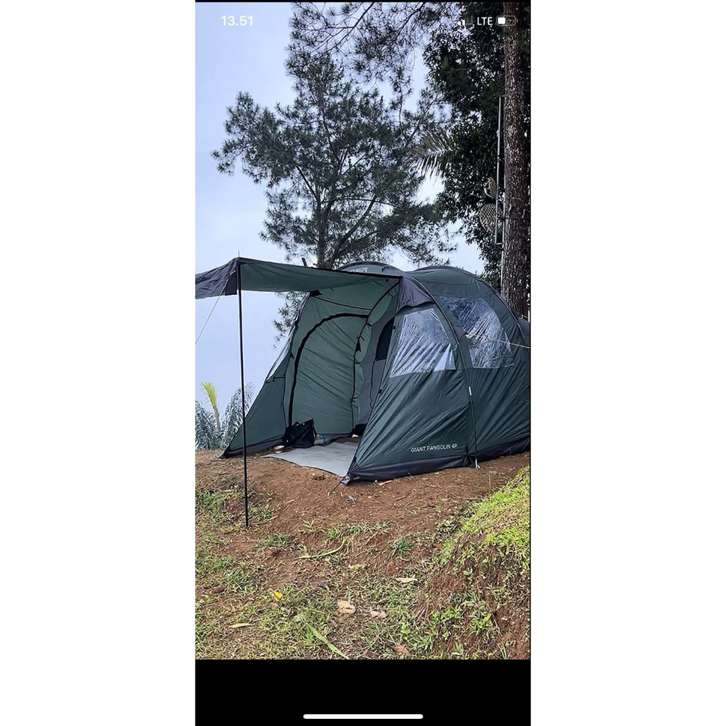 preloved tenda eiger | Tenda Eiger original | Eiger giant pangolin 4p