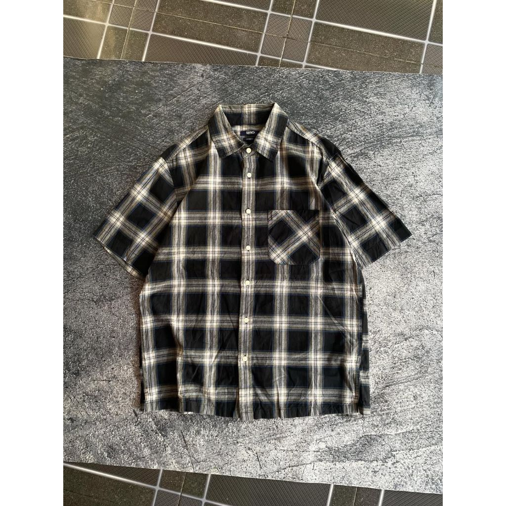 Kemeja oversized SPAO Veterano Authentic