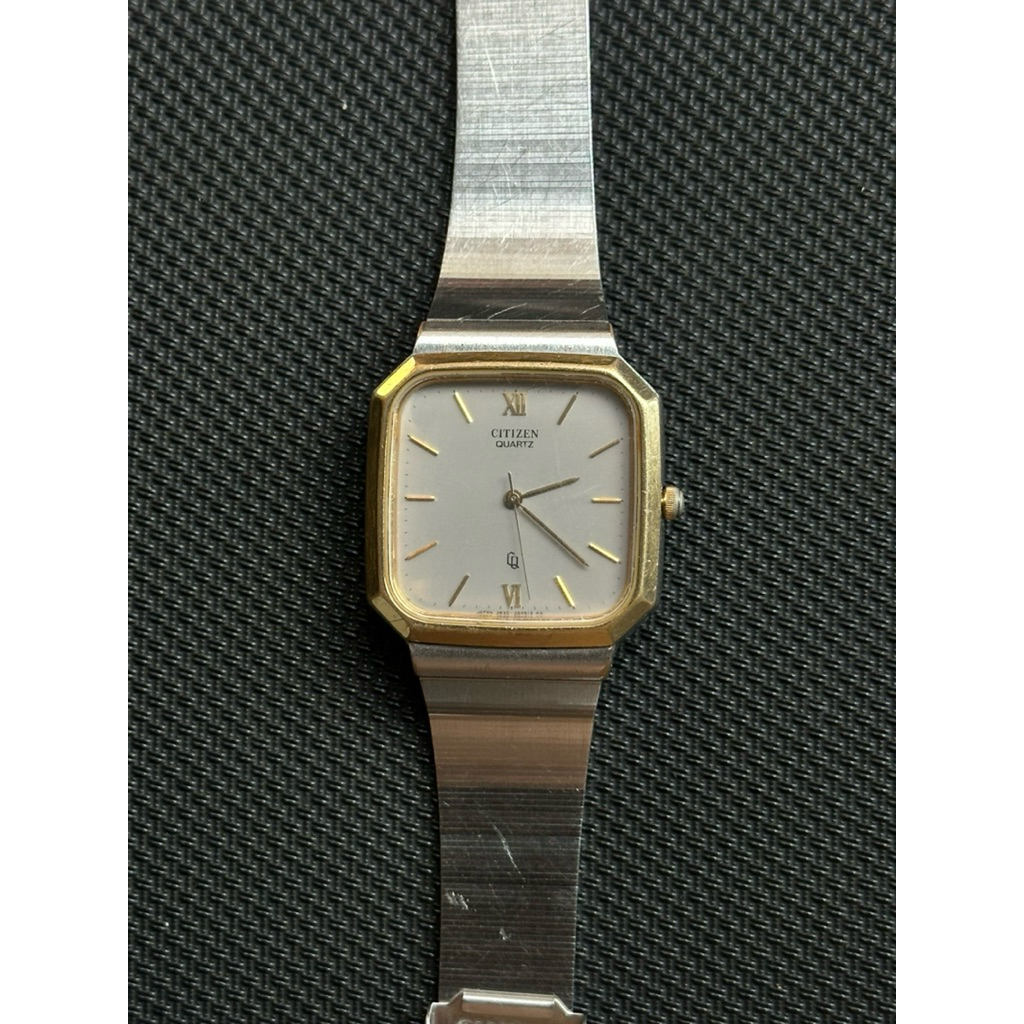 preloved jam tangan citizen terlangka white gold