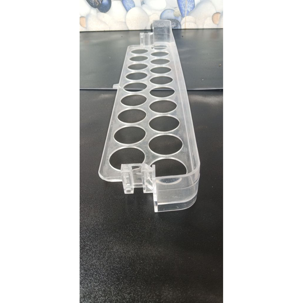 rak kulkas sharp 2 pintu Rak tatakan telur kulkas aharp 2 pintu