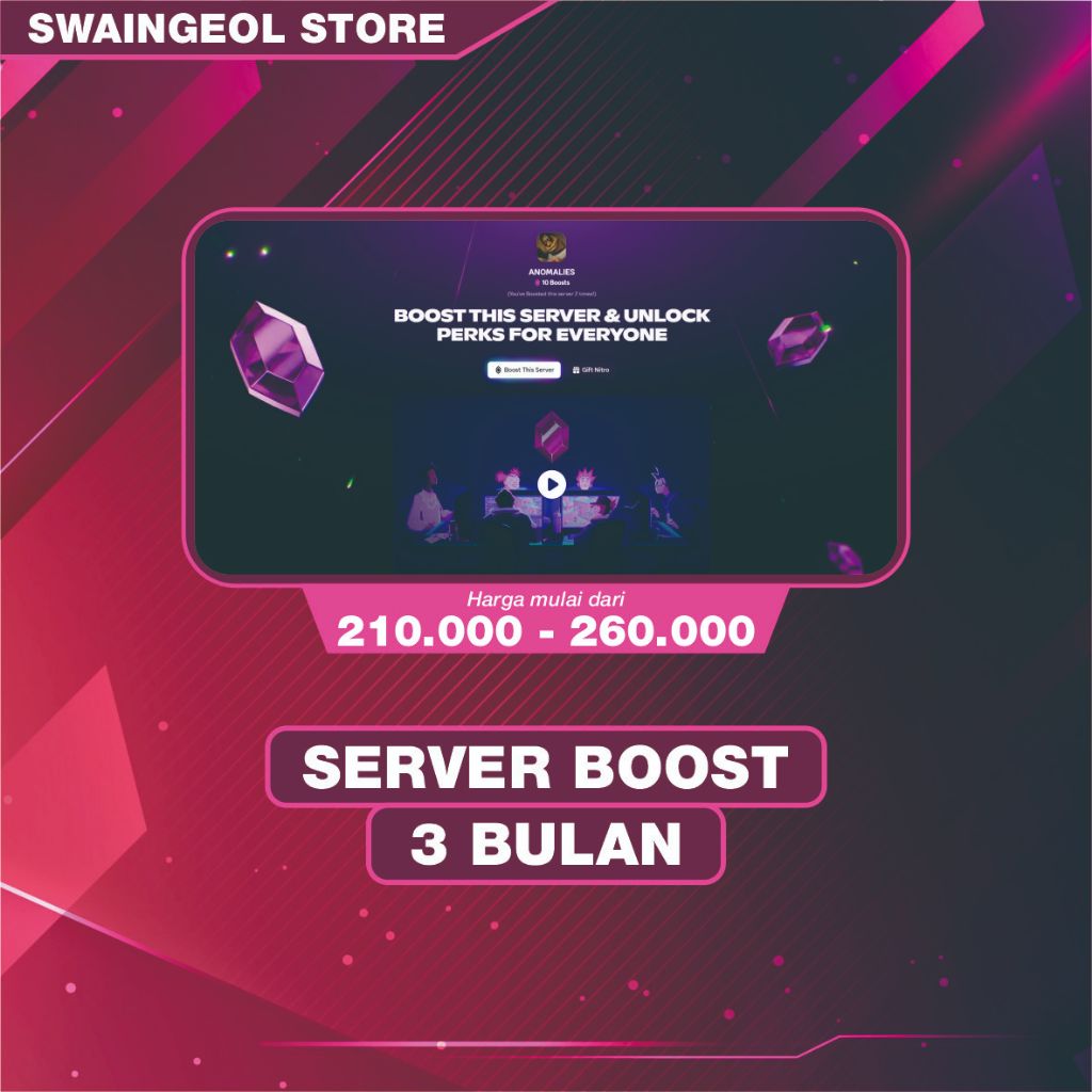 Jasa Boost Server Discord