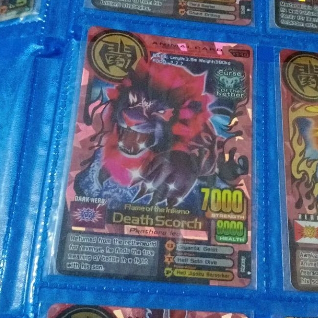 kartu animal kaiser death scorch evo 7 ultra rare original