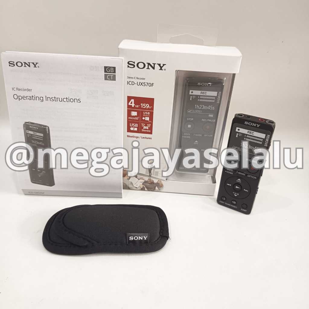Voice Recorder Sony ICD-UX570F