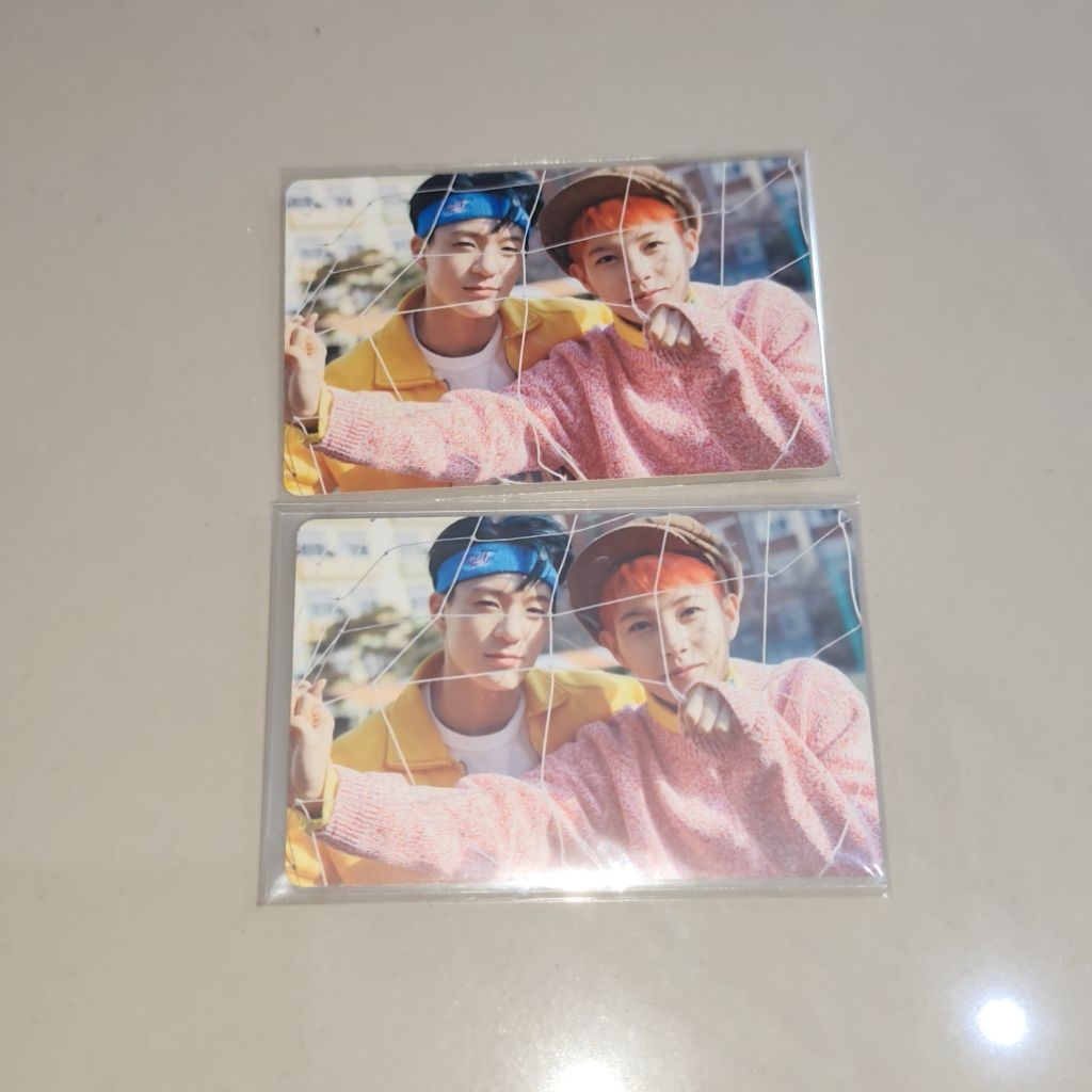 (BACA DESK) - Photocard Renjun Jeno NCT Dream My First and Last MFAL
