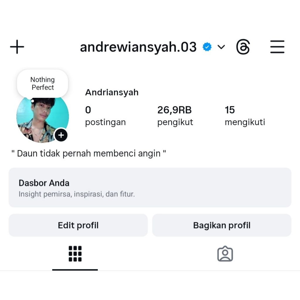 AKUN INSTAGRAM CENTANG BIRU VERIFIED
