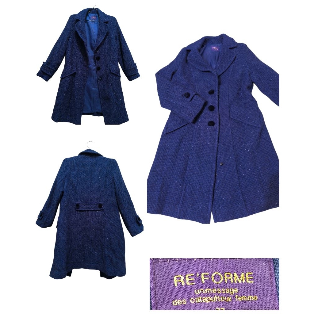 Tweed winter coat