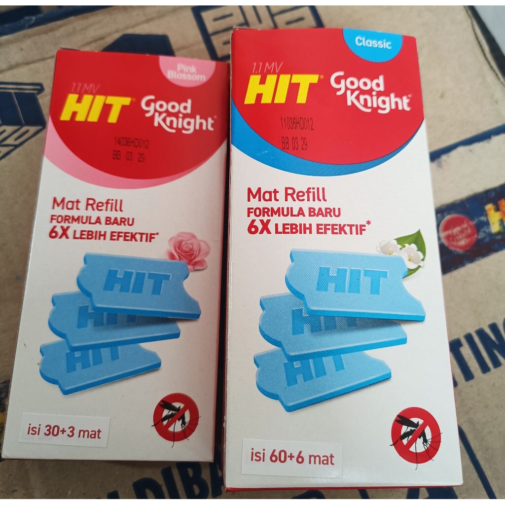 Hit mat Refill Goodknight isi 60+6