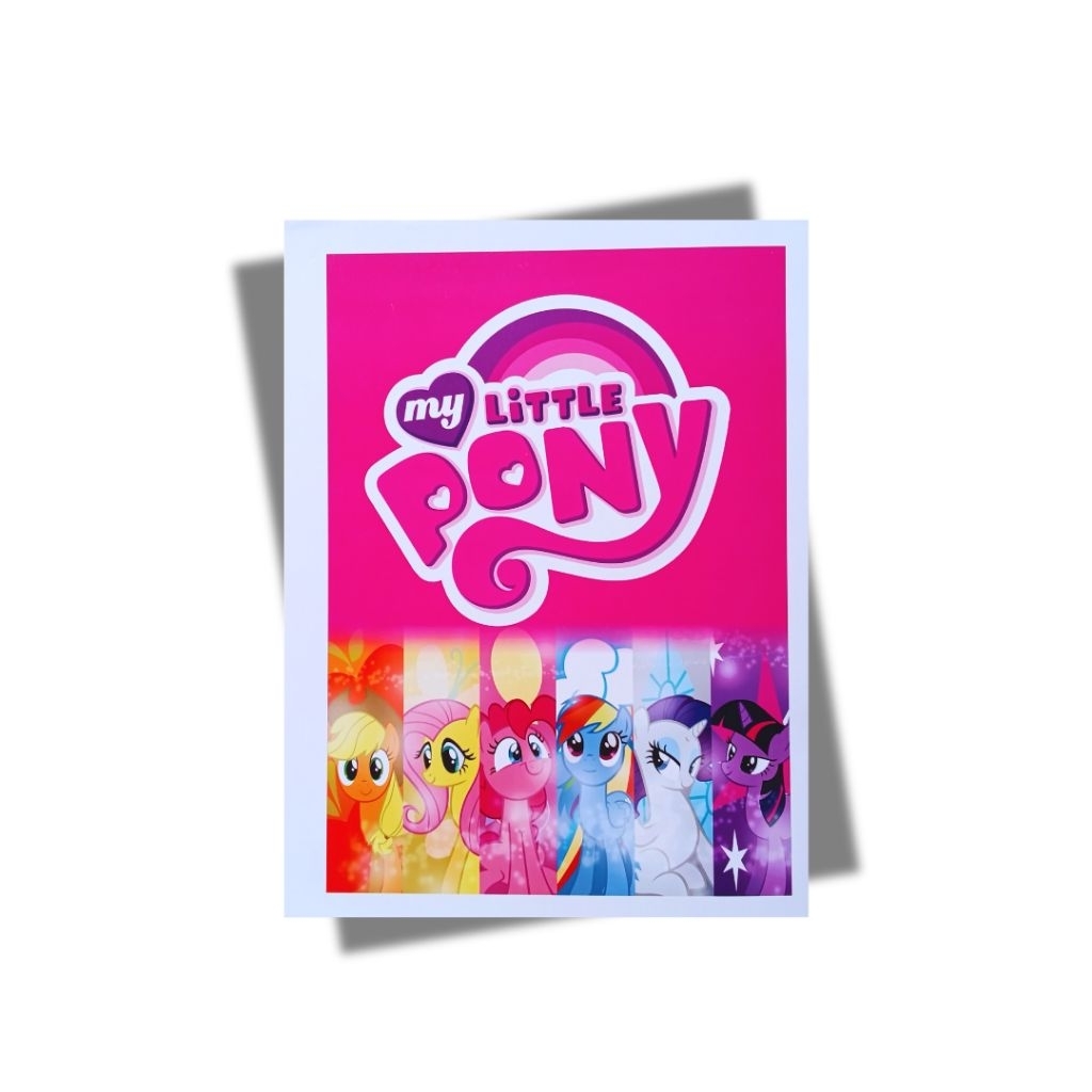 BUKU MEWARNAI ANAK/MY LITTLE PONY/MEWARNAI KUDA PONNY