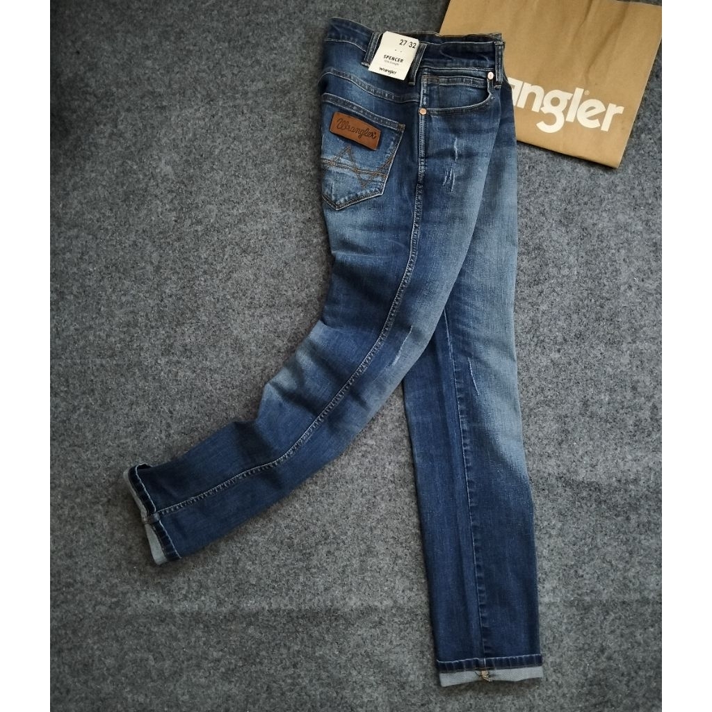 BIG SALE WRANGLER SPENCER ORIGINAL STORE SIZE 27 SLIM STRAIGHT
