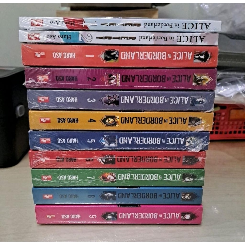 Komik Alice in Borderland 1-9end + Retry 1+2(bookpaper)