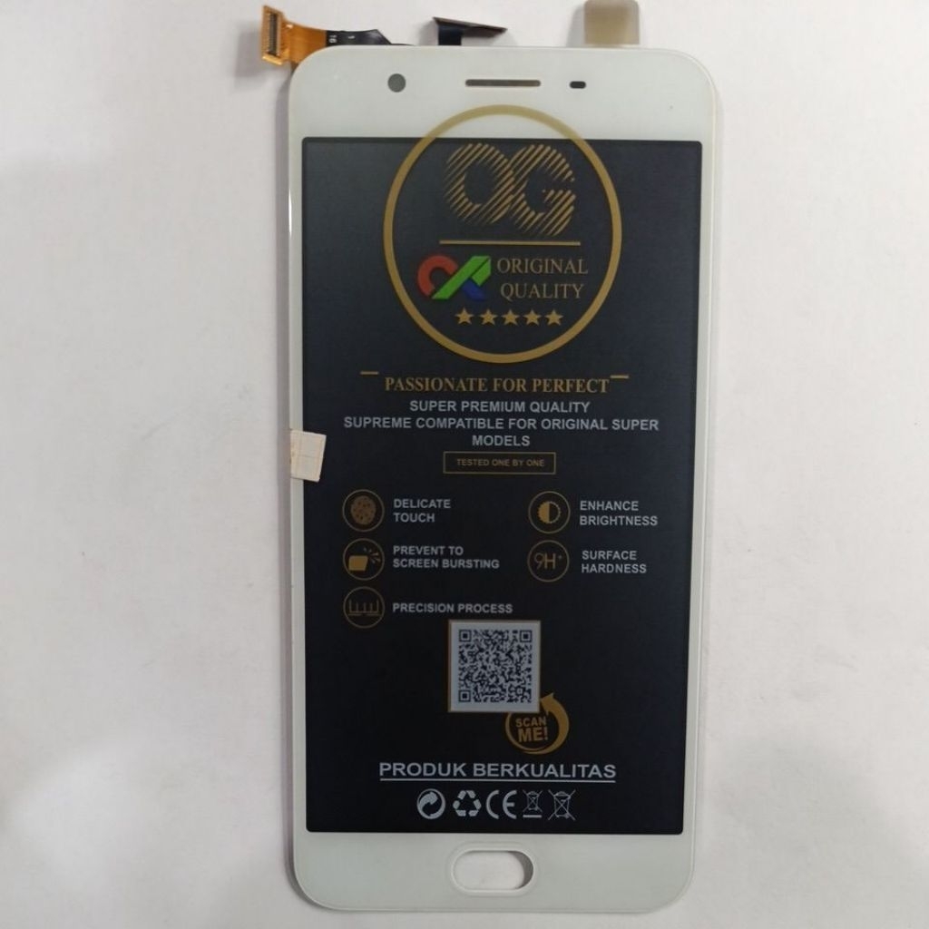 LCD OPPO F1S/A59 PUTIH OG SUPER