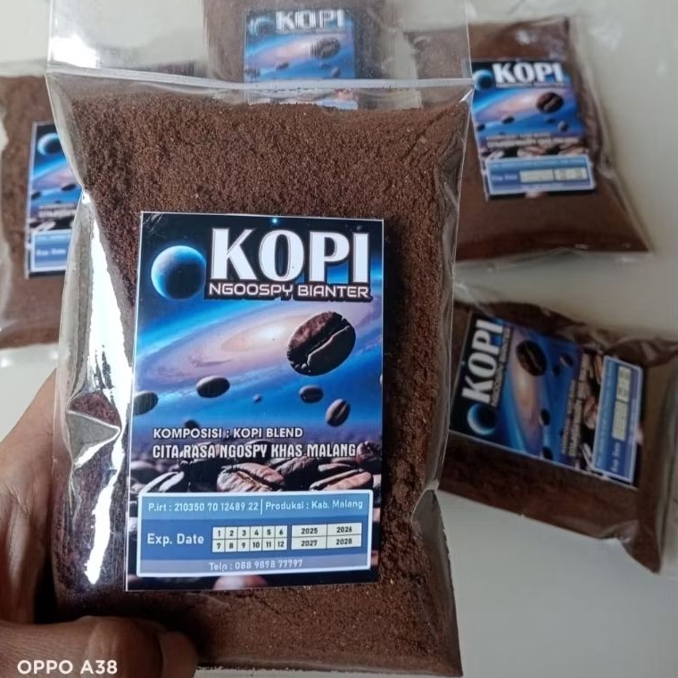 Kopi hitam bubuk Asli malang, kopi blend, Citra rasa kopi malang