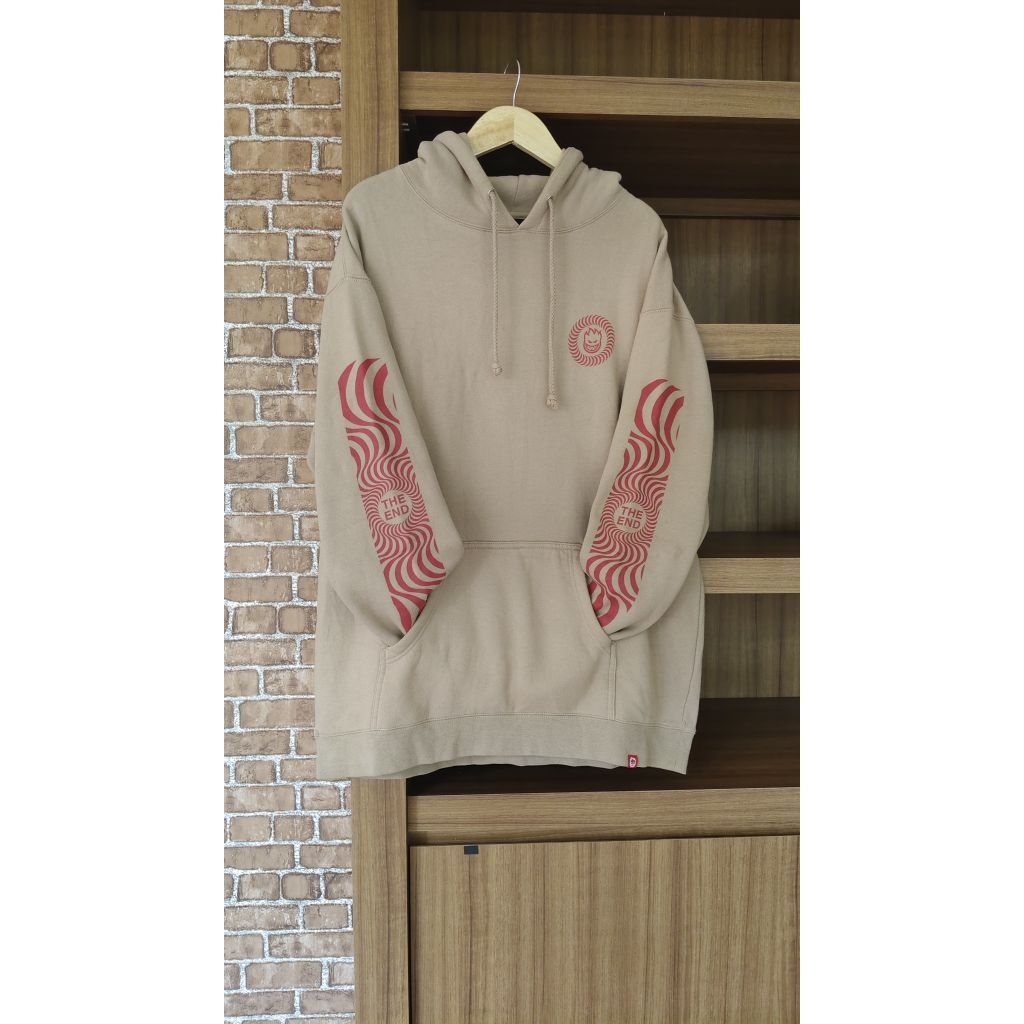 Hoodie Spitfire Classic Swirl Sleeve Print