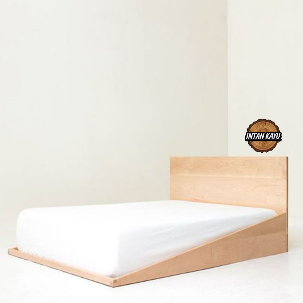 Divan kayu divan mahoni minimaliis 100x200x60