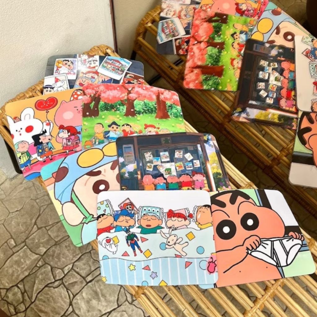 1 pcs Alas Laptop Mouse Pad Tatakan Komputer Sinchan Karakter Lucu Unik