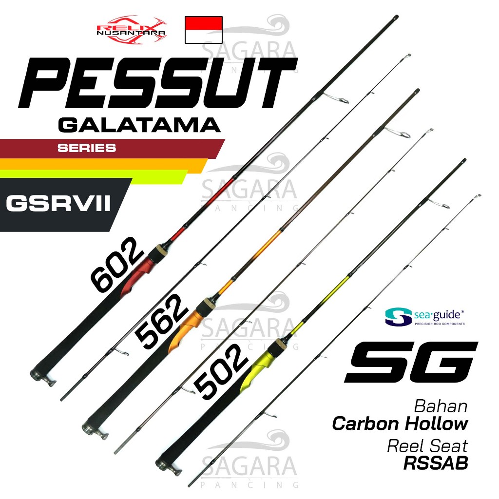 Joran Pessut | Joran Galatama | Joran Galapung | Joran Ikan Mas Harian | Joran Relix Nusantara