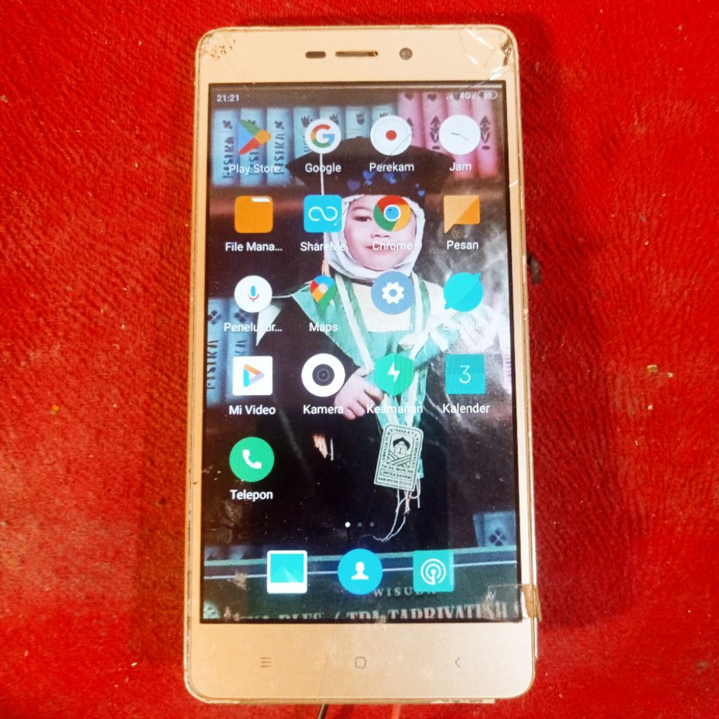 Mesin Redmi 3S Ram 2GB internal 16GB