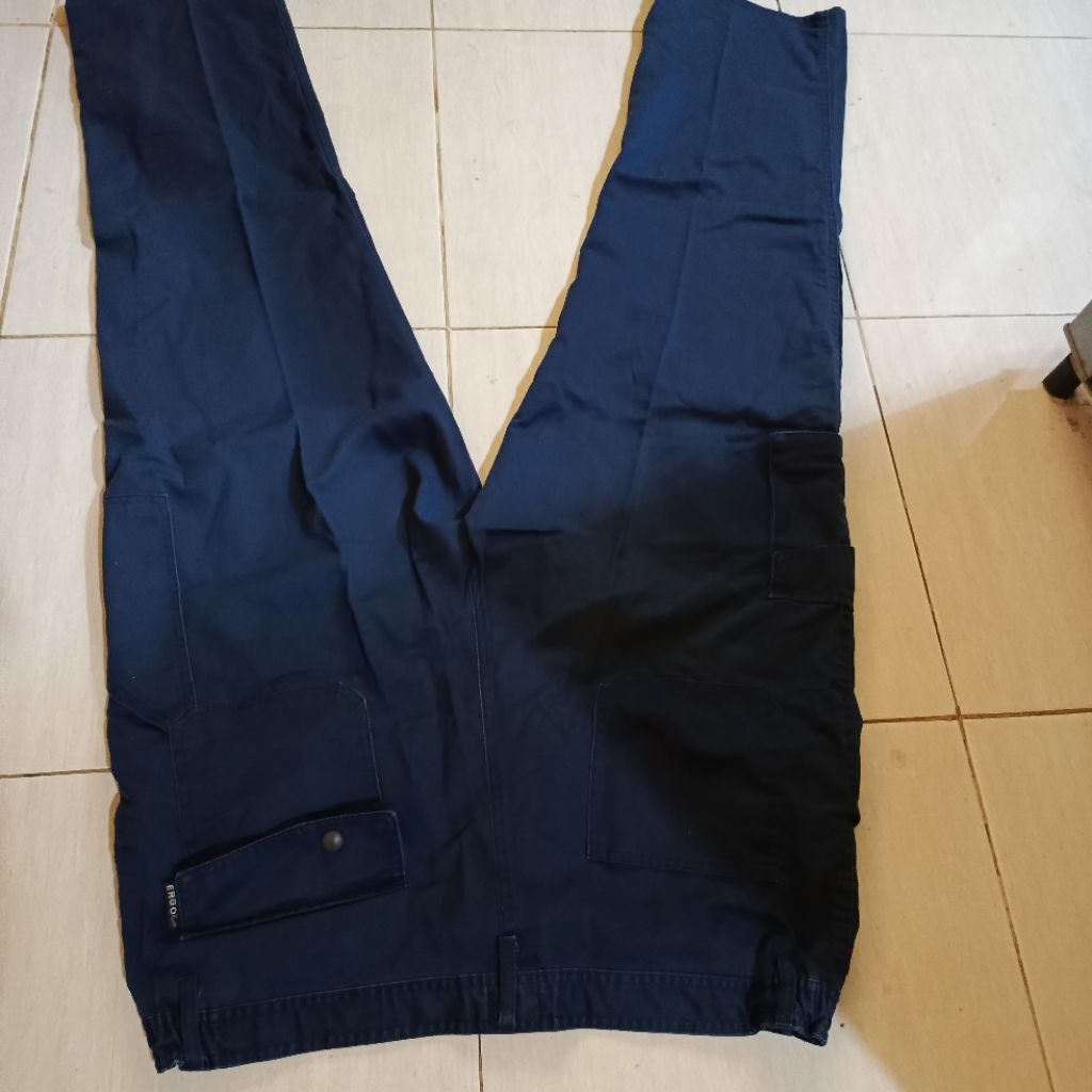 02 celana pria LP100cm Panjang 110cm model semi cargo