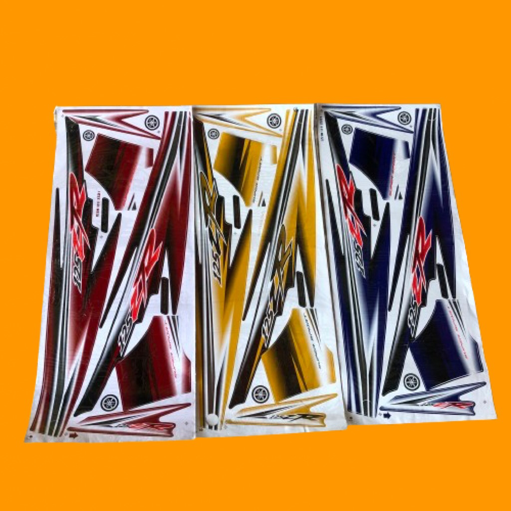 STRIPING 125Z - stiker body 125z - sticker 125z - lis body 125z