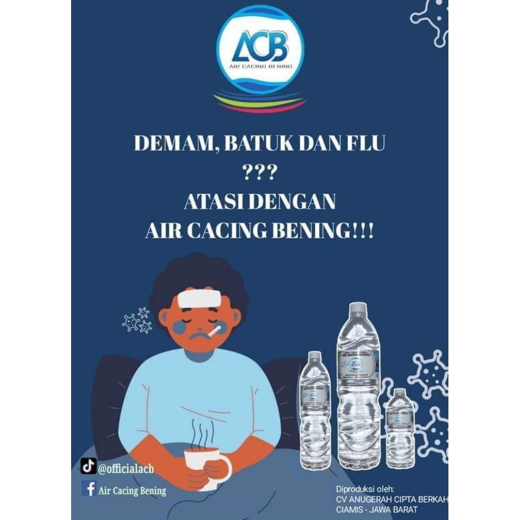AIR CACING BENING ACB 500ml