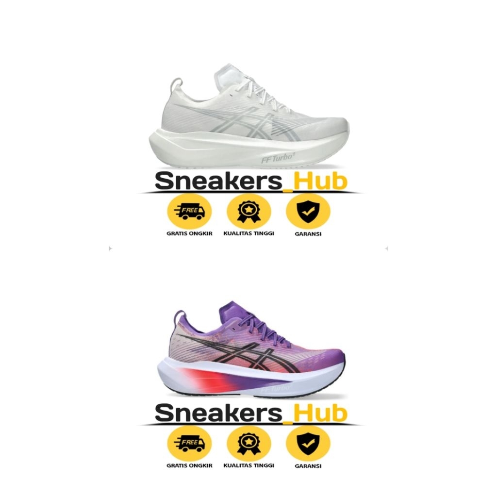 Sepatu Running Olahraga lari Outdor Pria Wanita Unisex Asic Mega Blast Original Bnib