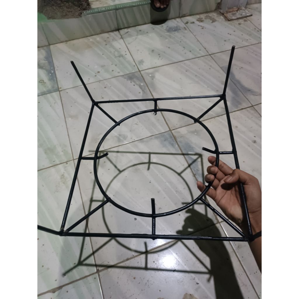 tungku kompor api seribu, dudukan kompor api seribu, rangka kompor api seribu, tatak kompor api seri