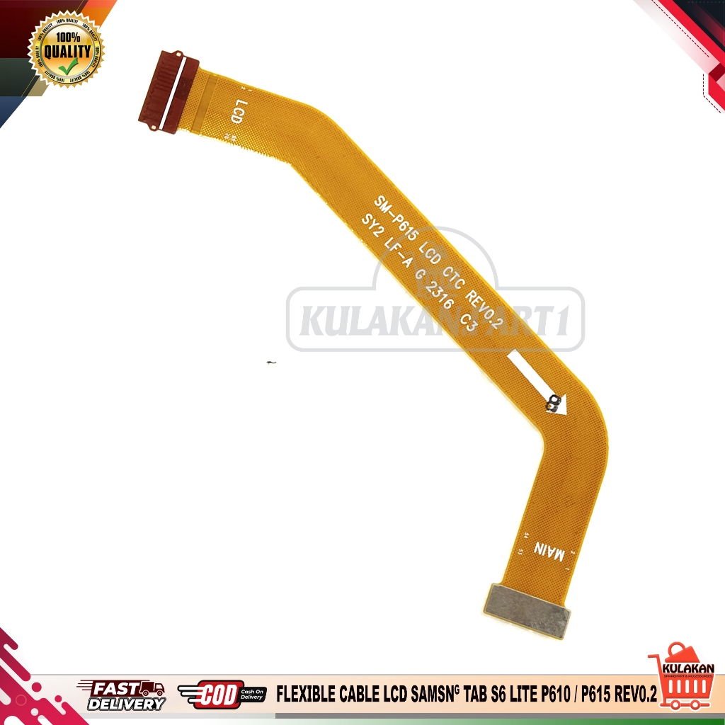Flexible Lcd samsung galaxy Tab S6 Lite P610 flexibel lcd for P615 Revo.2