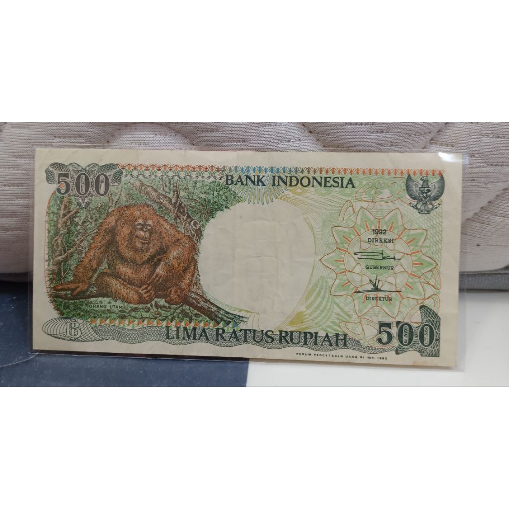 Uang Kuno 500 orang utan