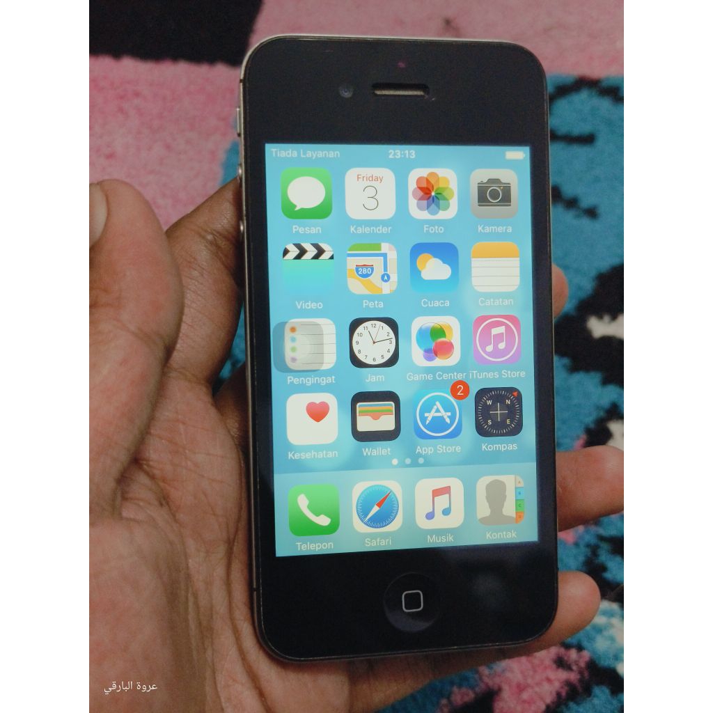 Iphone 4S Black 32GB Second Mulus Original Apple
