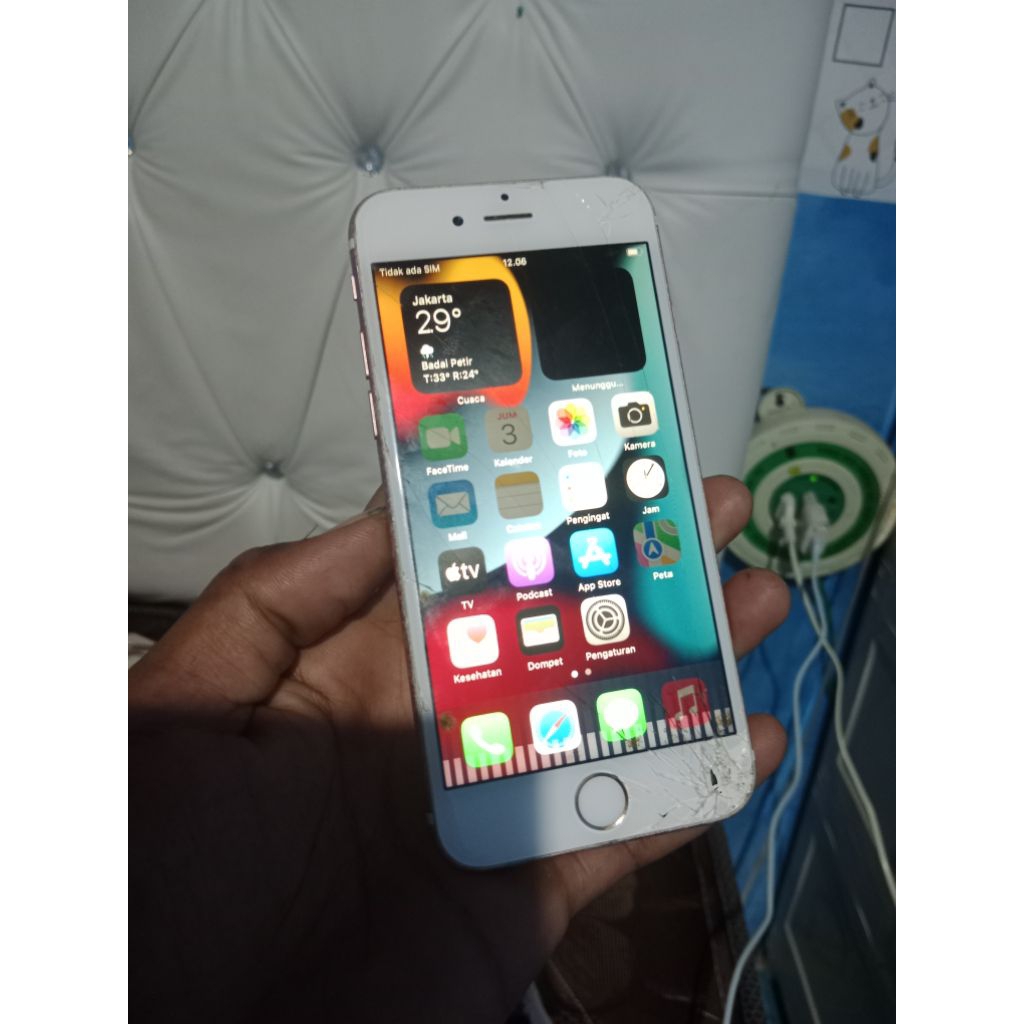 iphone 6s minus LCD Retak