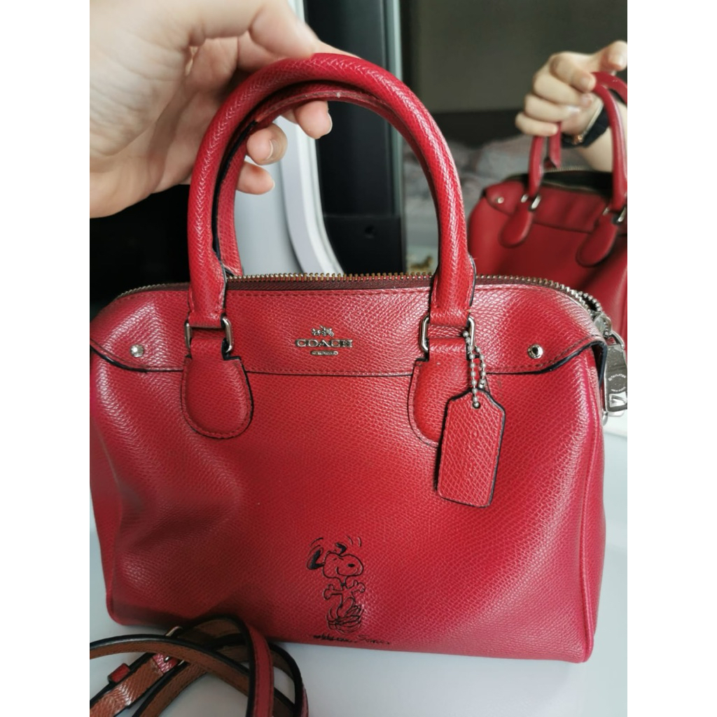 Coach women bag snoopy
