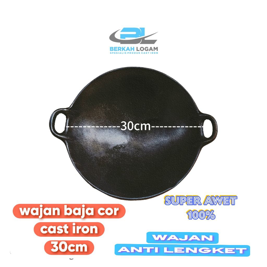WAJAN BAJA COR 30CM/WAJAN BAJA/WAJAN WOJO SIYEM/DIAMETER 30CM
