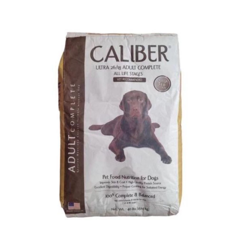 Makanan anjing Caliber ultra 18kg / Dog food caliber ultra / caliber ultra (Grab Gosend)
