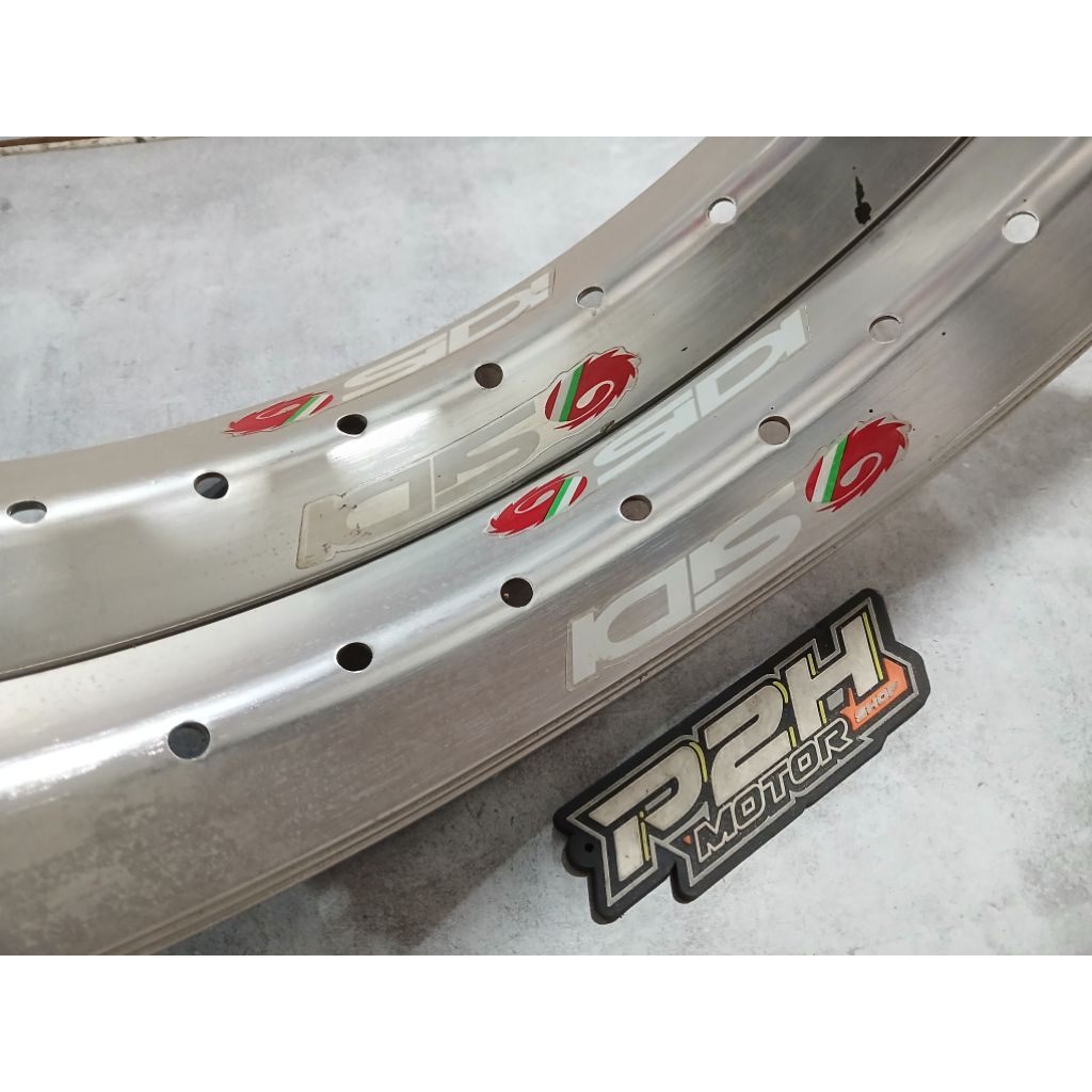 velg SIDI YOSHIMURA REV IT Silver 160/160 ring 17