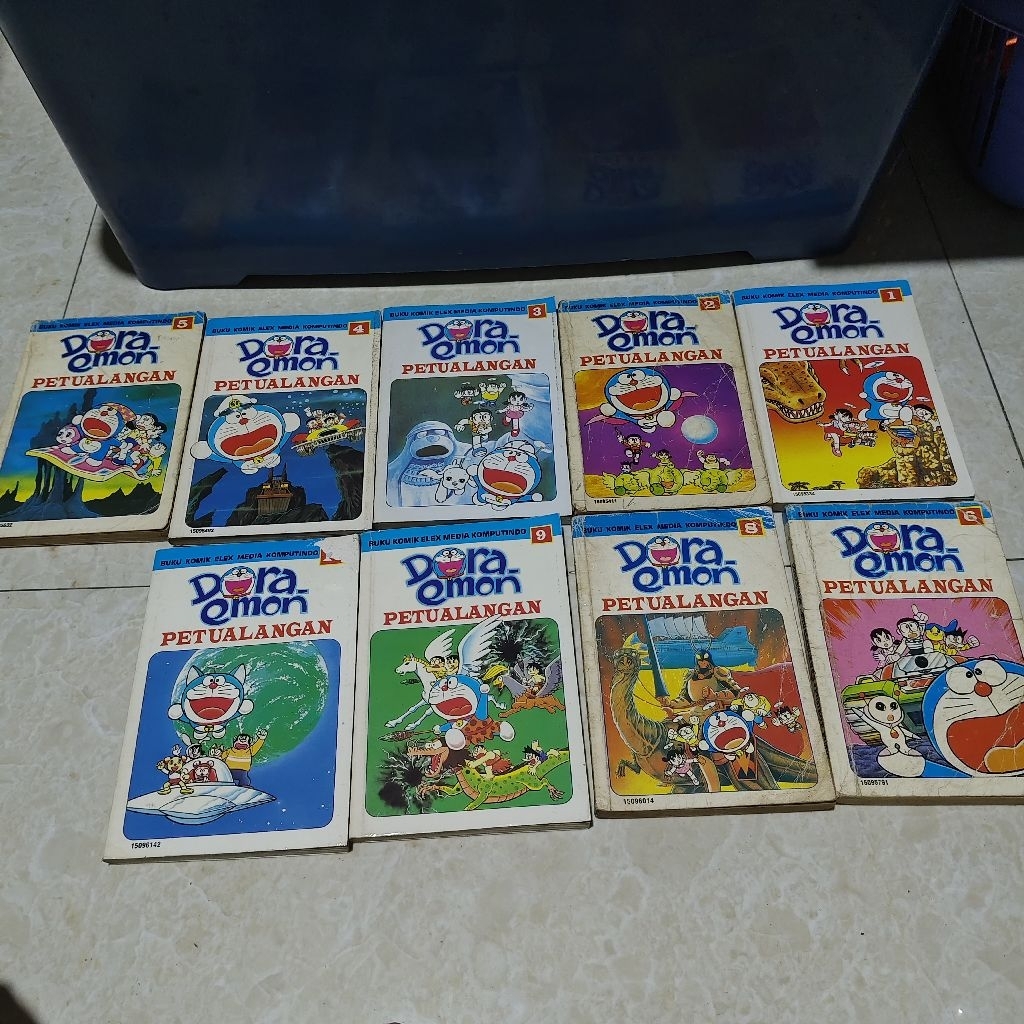 komik doraemon petualang no 1.2.3.4.5.6.8.9.10