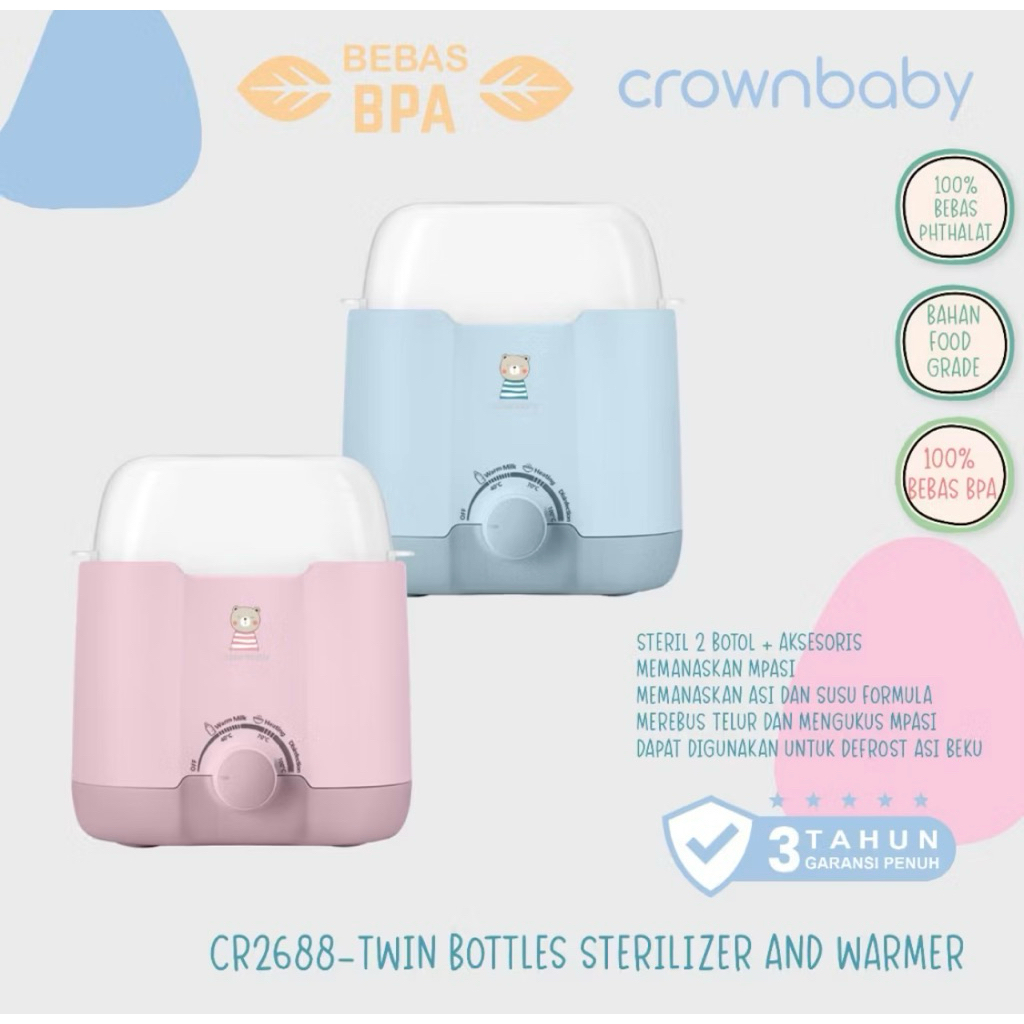 PRELOVED CROWN BABY STERIL BOTOL BAYI