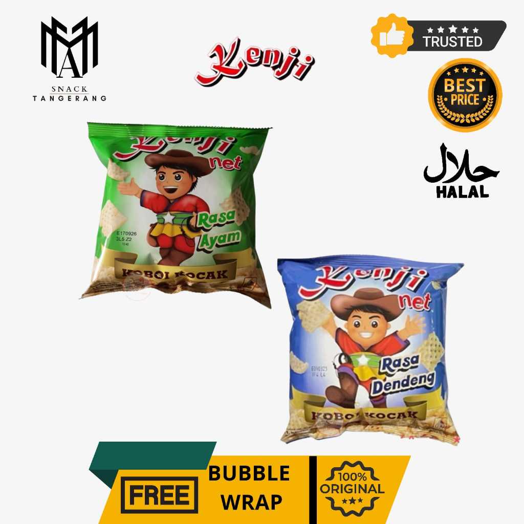Kenji Net Ciki Koboi Kocak Rasa Dendeng Ayam 30 Gr