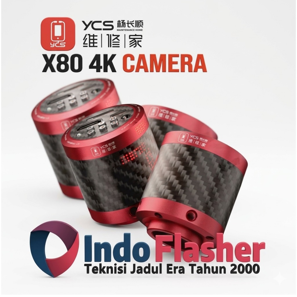 YCS X80 4K Camera Microscope / Kamera Mikroscope 4K / Camera Microscope Service HP