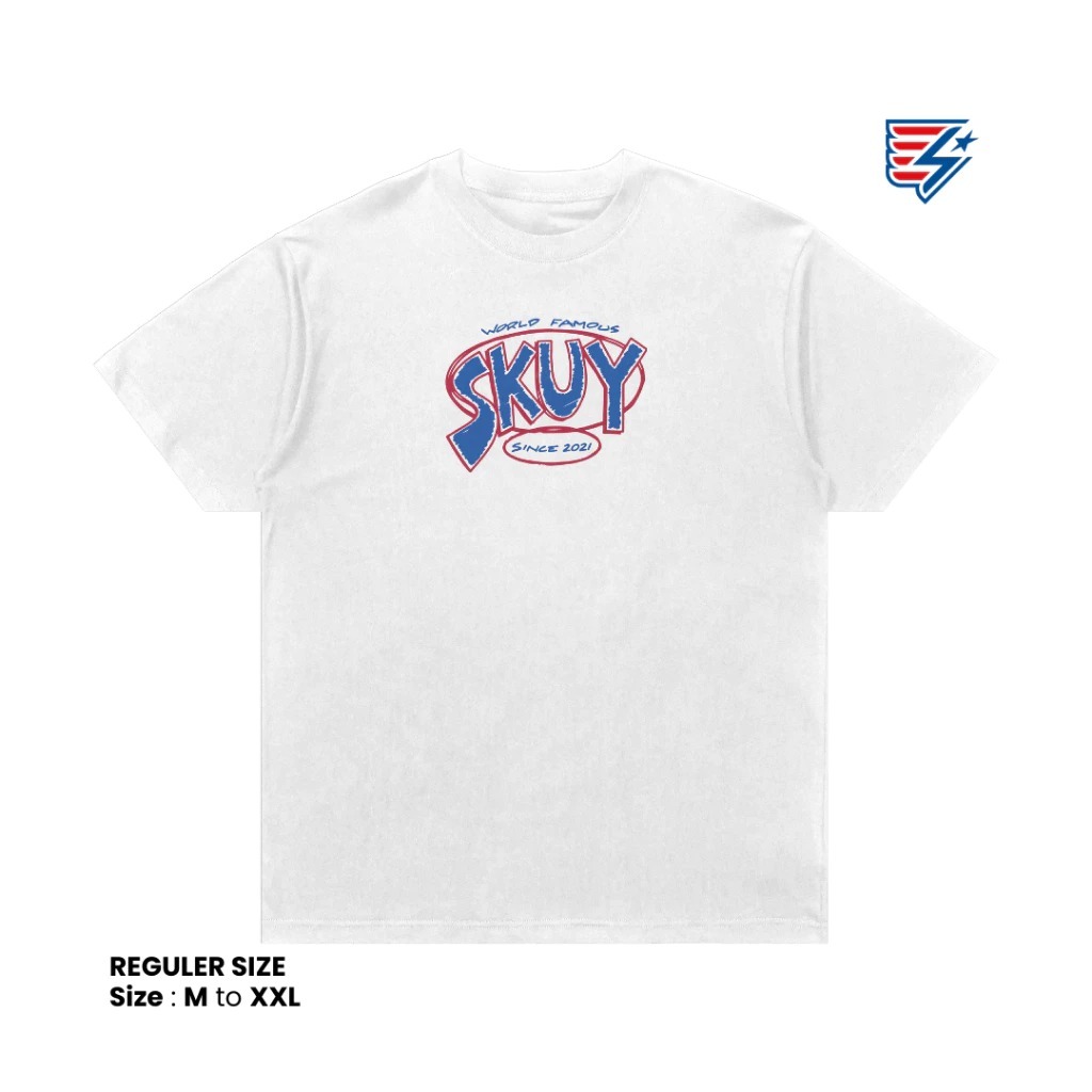 Kaos Distro Skuy  | World Famous SKY403