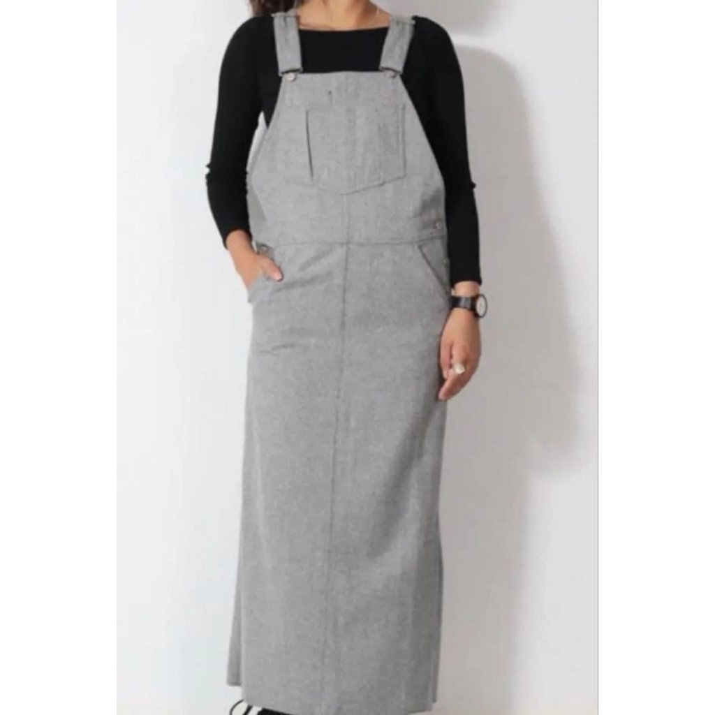 overall jumpsuit rok dress jumbo big size corduroy vanilla studio