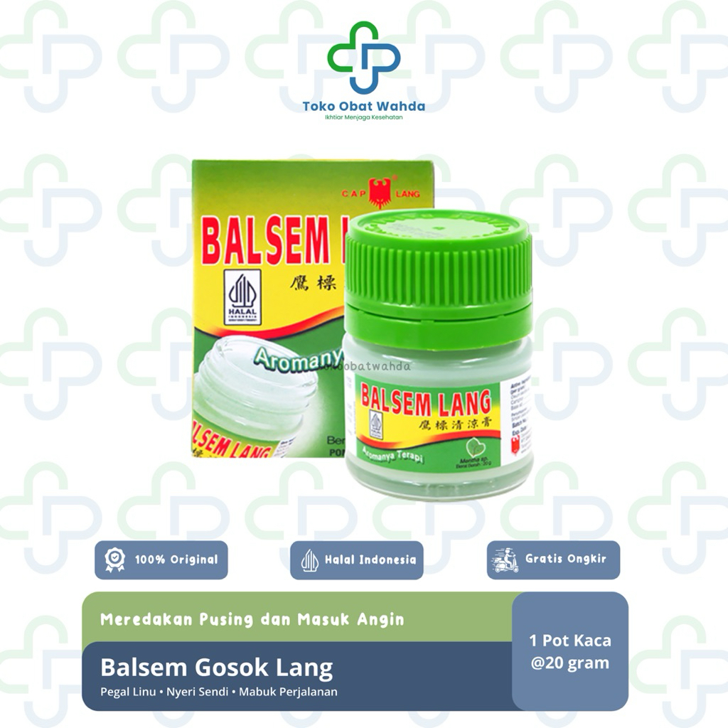 PANGKEP | Balsem Cap Lang - 20 Gram