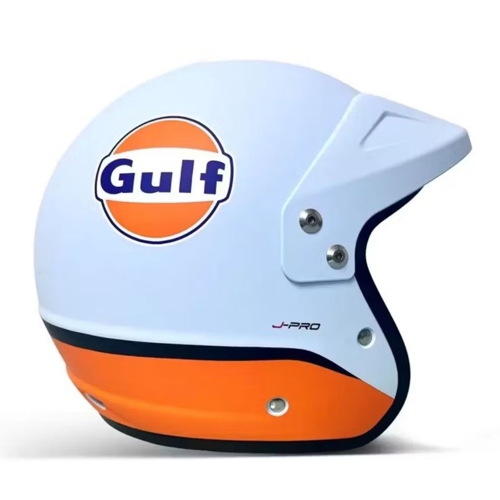 Helm Sparco J-PRO GULF (ECE 22.06) | GULF Special Edition | Motorsport Sparco Helmet Original Italy 