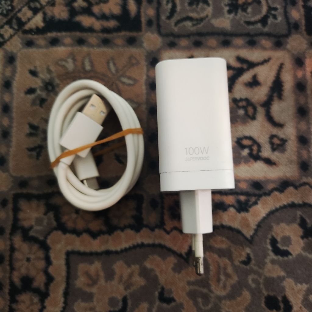 Charger Oppo 100 Watt Copotan Reno 10 Pro Plus , Find X6 Pro , Find X7 , Find X7 Ultra Original  Asl