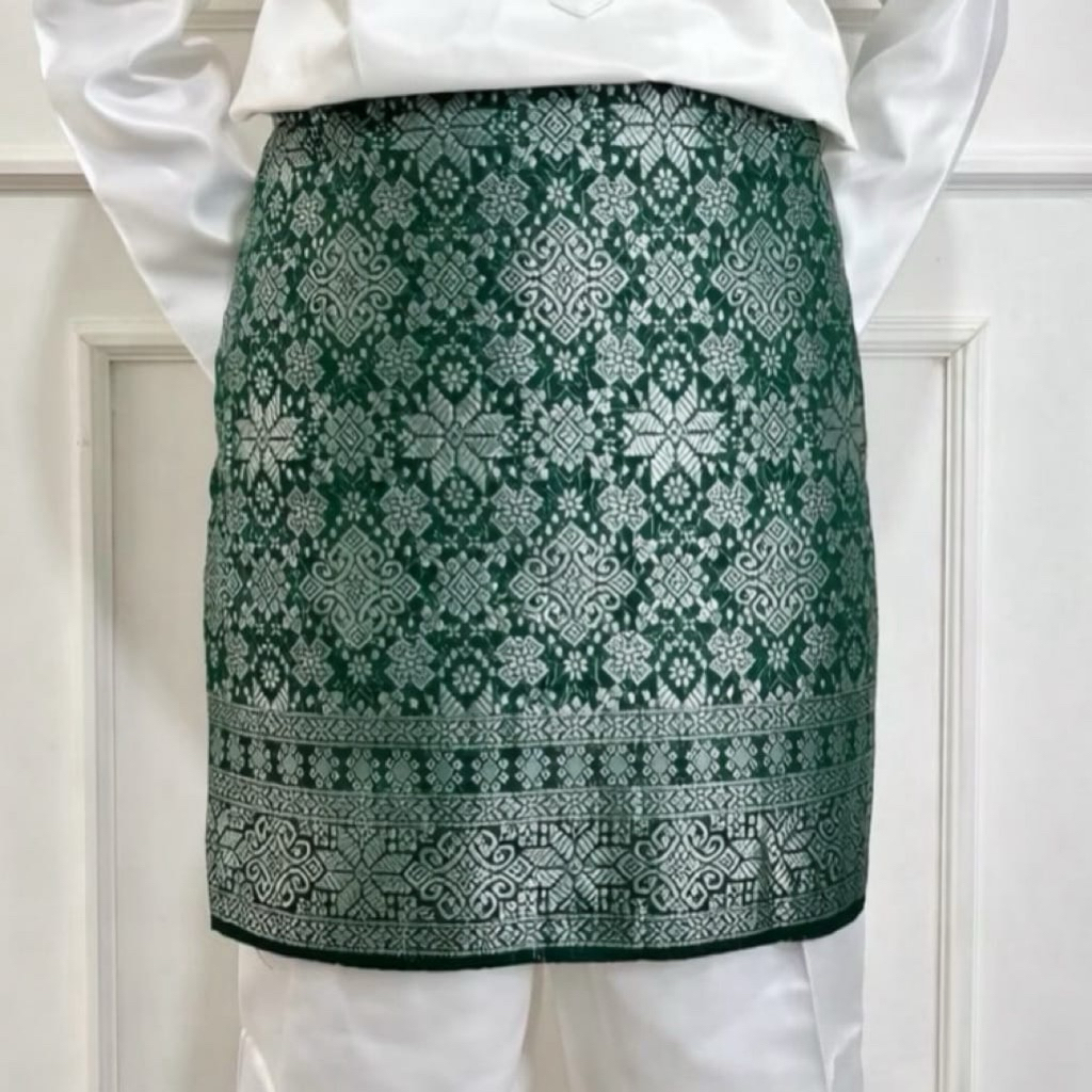 Rumpak melayu pria || songket melayu pria siap pakai || songket samping melayu || rumpak melayu