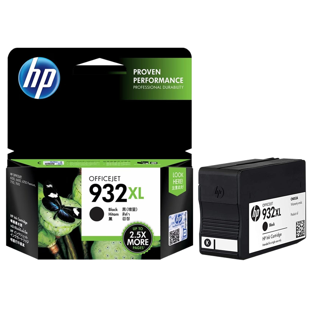 FixPrint Cartridge HP 932 XL Black Original Tinta 932xl CN053AA Printer HP 6100 6600 6700 7110 7510 