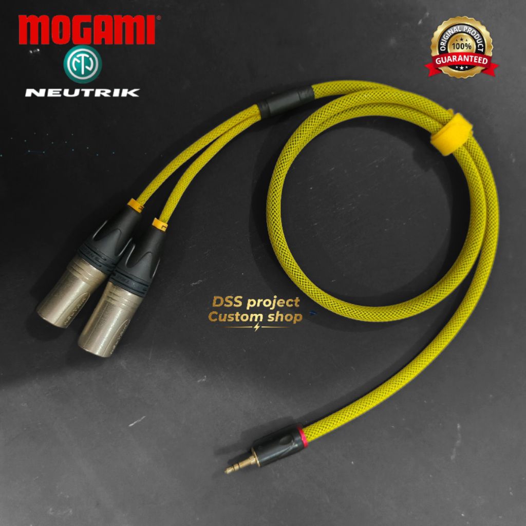 kabel Hp ke mixer , kabel Aux ke Mixer Mogami 101%ginal Japan jack XLR neutrik