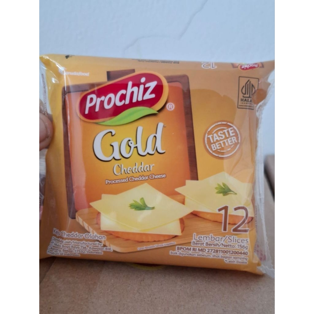 1 Karton Keju Prochiz Gold Slice