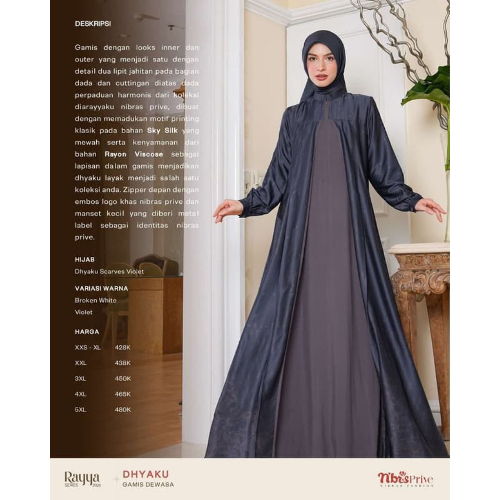NIRAS PRIVE / GAMIS NIBRAS / NIBRAS SERASI GAMIS TERBARU 2026 / NIBRAS TERBARU 2026
