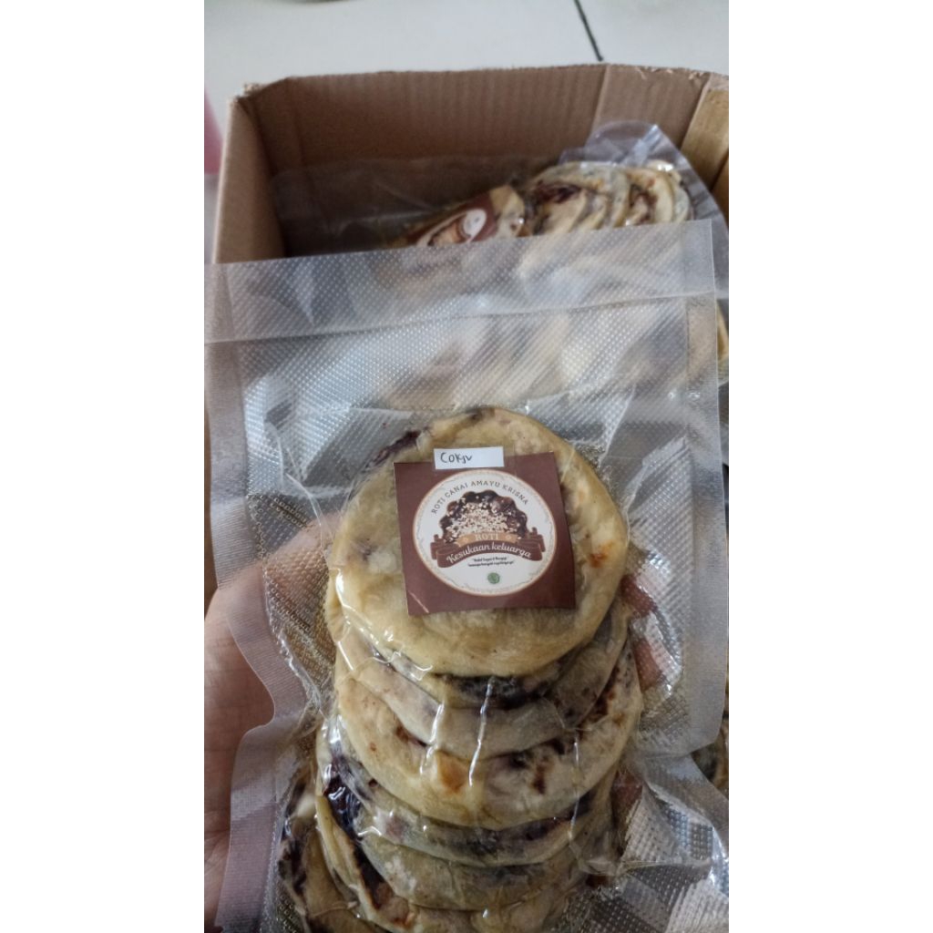 Roti Maryam Canai Coklat-Keju