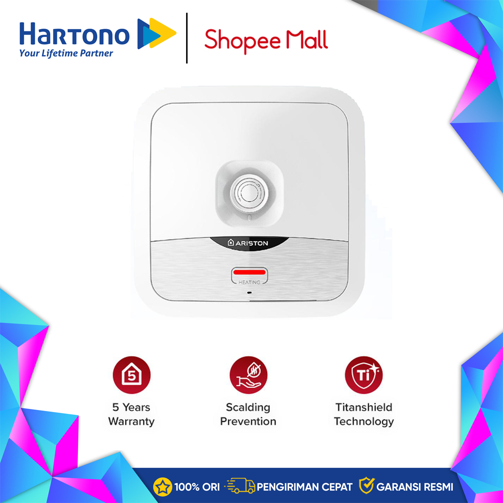 Ariston Pemanas Air Electric Water Heater AN2_15_B_200_ID_MT